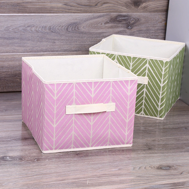 Hot Sale Collapsible Fabric Non-Woven Home Toy Storage Box for Kids