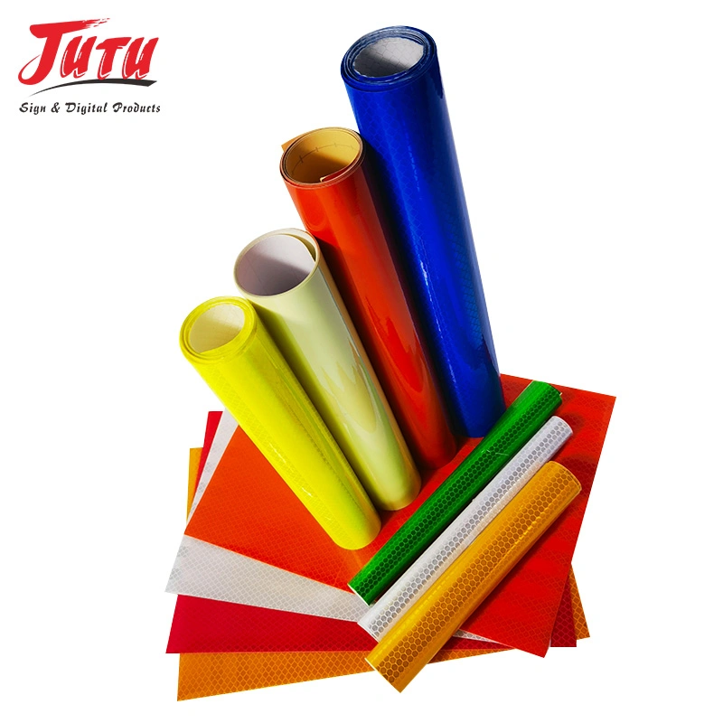 Jutu China Manufacture Wholesale/Supplier Factory Price Guarantee 7 Years PVC Reflective Sheeting