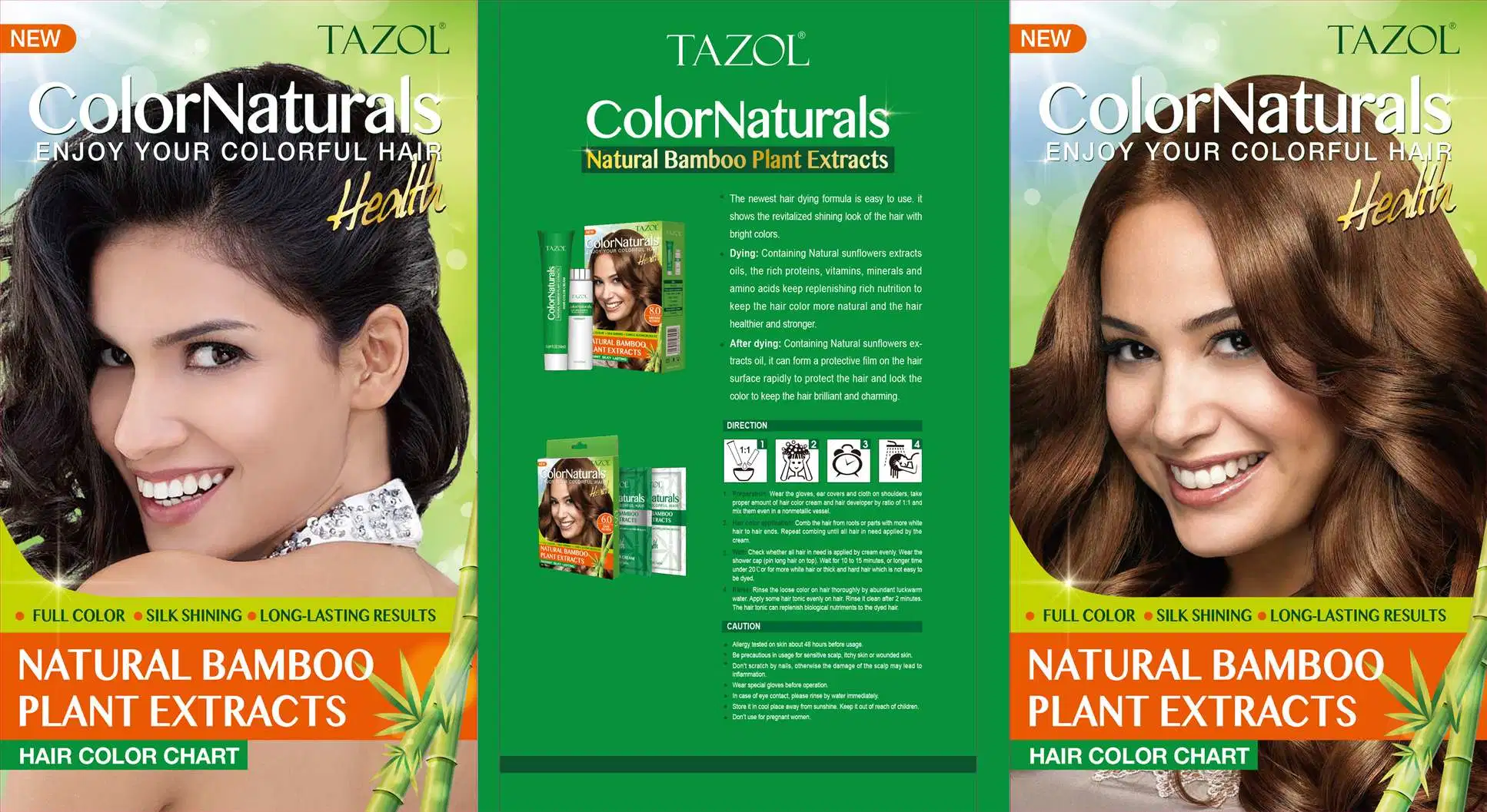 Tazol Cosmetic Colornaturals Hair Color (Light Blonde) (50ml+50ml)