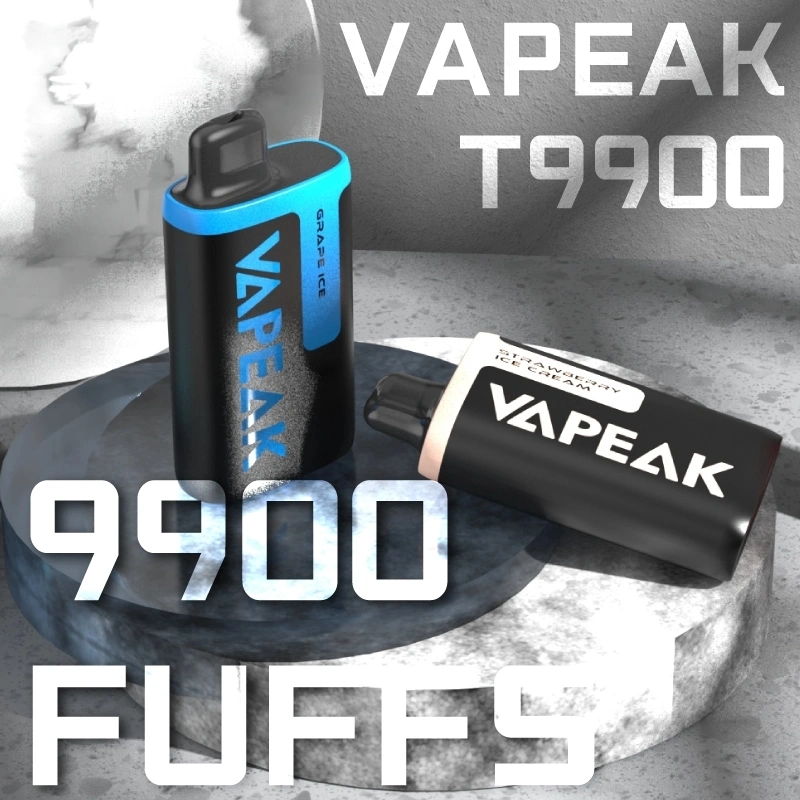 Hot Selling Newest Vapeak T990 Atomizers 10000 Puffs Disposable/Chargeable Mini Electronic Cigarette Vape