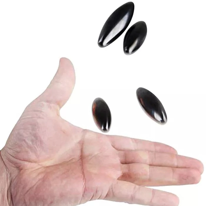 Oval Shape Olive Rattle Power Ferrite Magnet Beads Set Health Care Gift