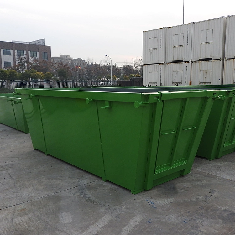 Small Dustbin Stainless Steel Waste 8m Skip Bin