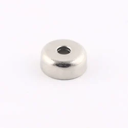 Round Base Powerful NdFeB Neodymium Pot Magnet with Countersunk Hole