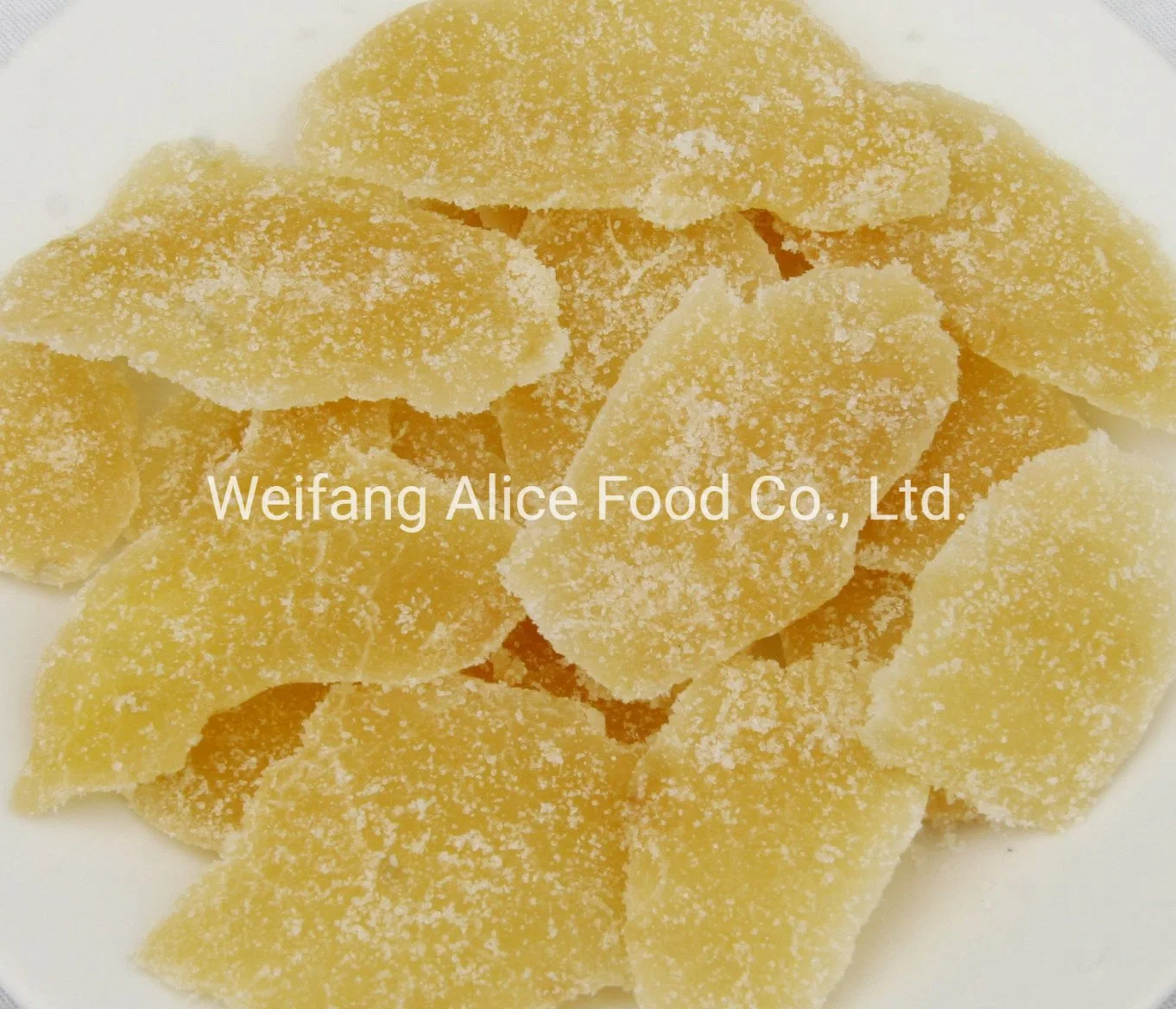 Wholesale/Supplier Candied Ginger Crystallized Ginger Sweet and Spicy Food Dry Ginger