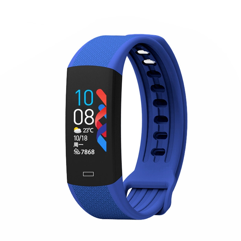 Bt Fitness Nuevo Brazalete Inteligente con Temperatura Corporal, Ritmo Cardíaco, Presión Arterial y Reloj Deportivo Inteligente B6w.