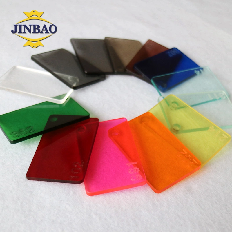 Jinbao Clear Color Acrylic Sheet Plastic Product for Laser Cutting