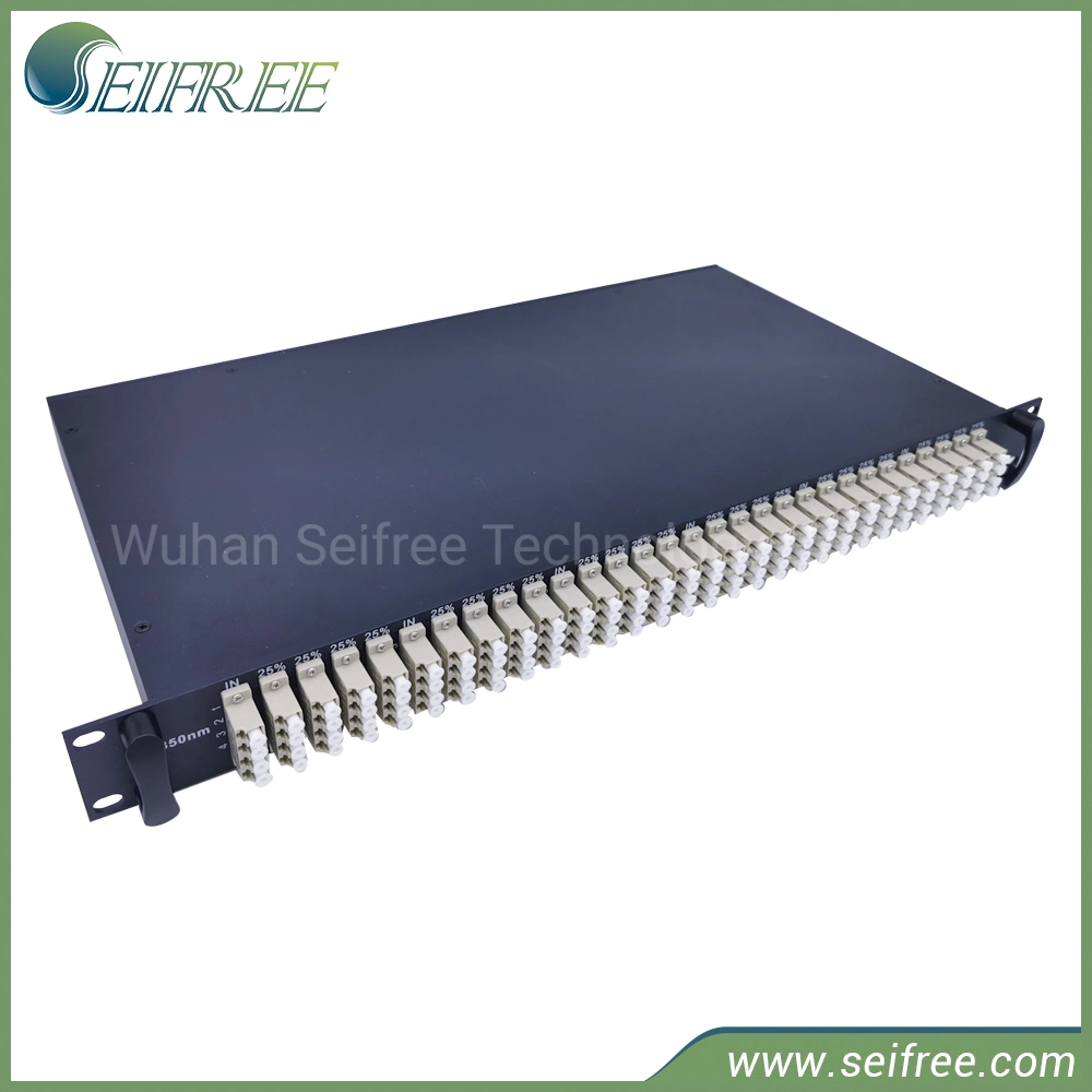 High Density &amp; Stability Multimode Fiber Optic Splitter (24 1x4 Splitter in 1 Rack)