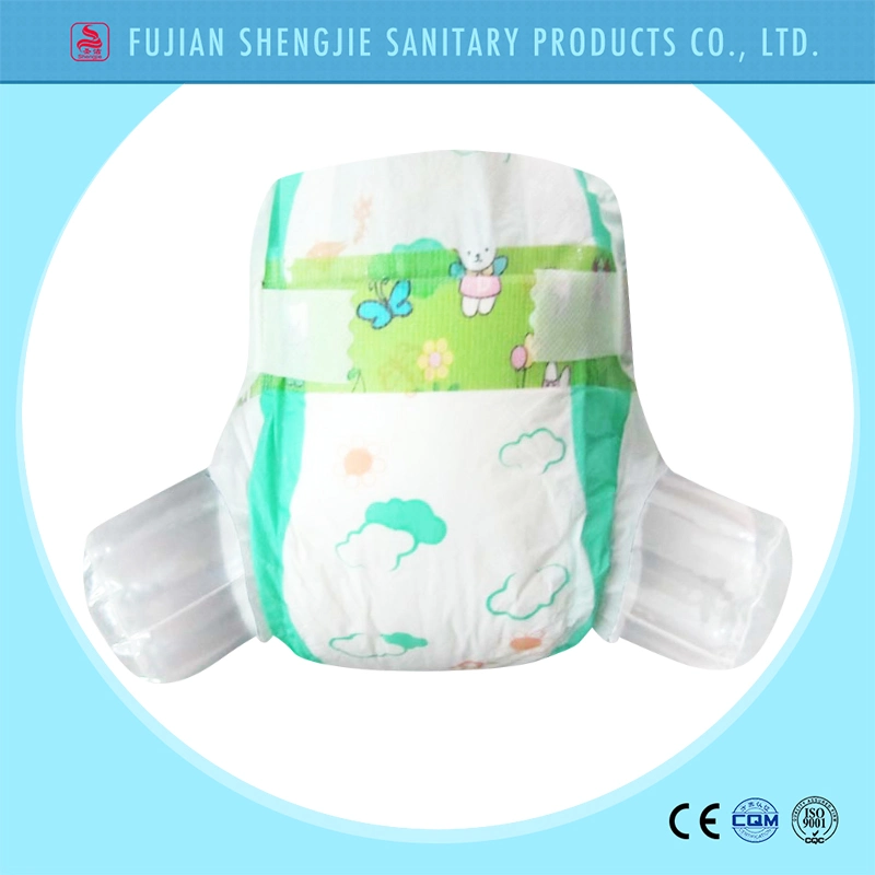 Hot Sale Magic Tape Cloth Like Cover Smart Disposable Baby Diaper Factory Price