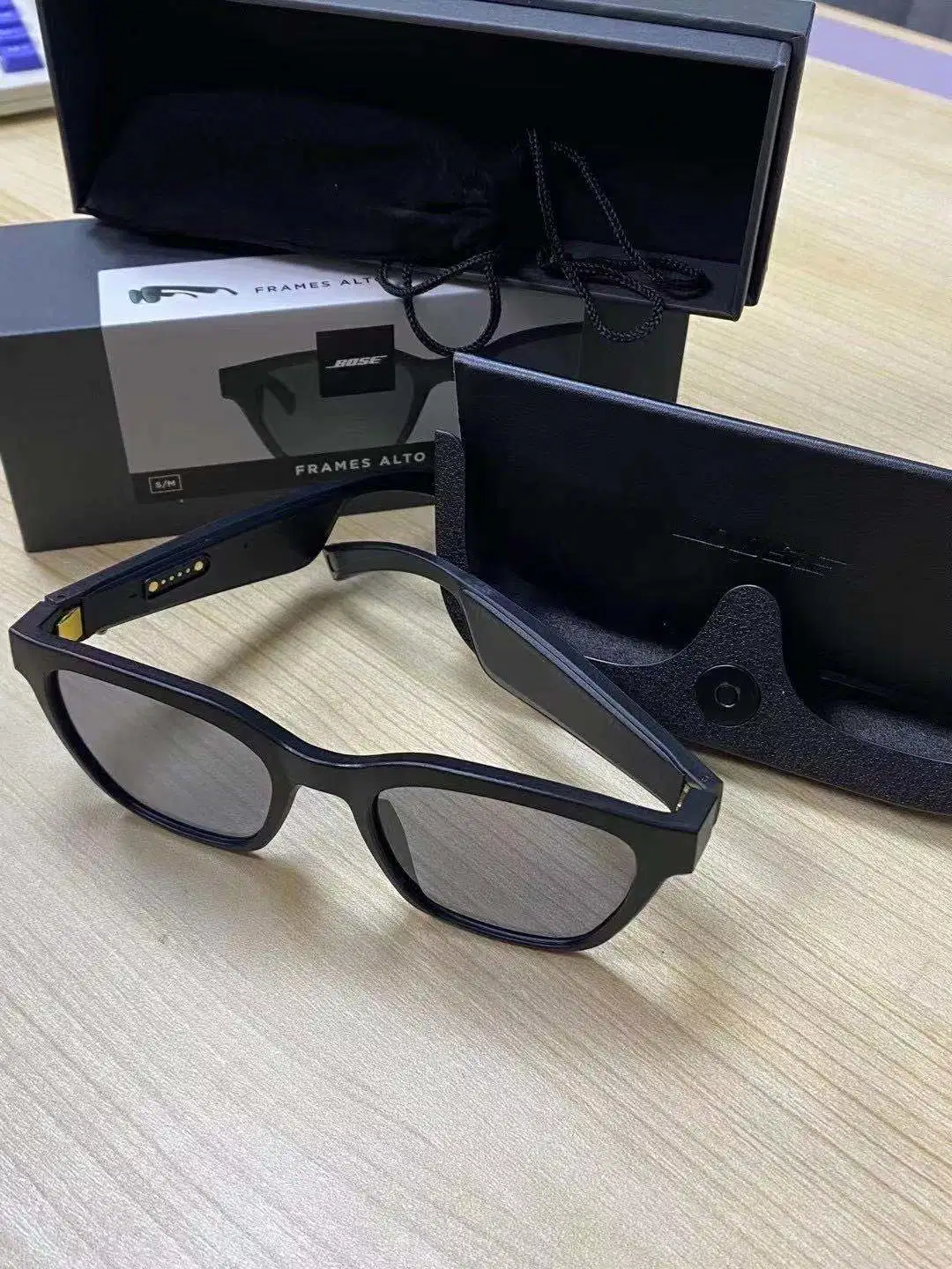 2024 Newest Fashion Sunglasses Bluetooth Glasses Calling Smart Optical Glasses with Tws Headphone