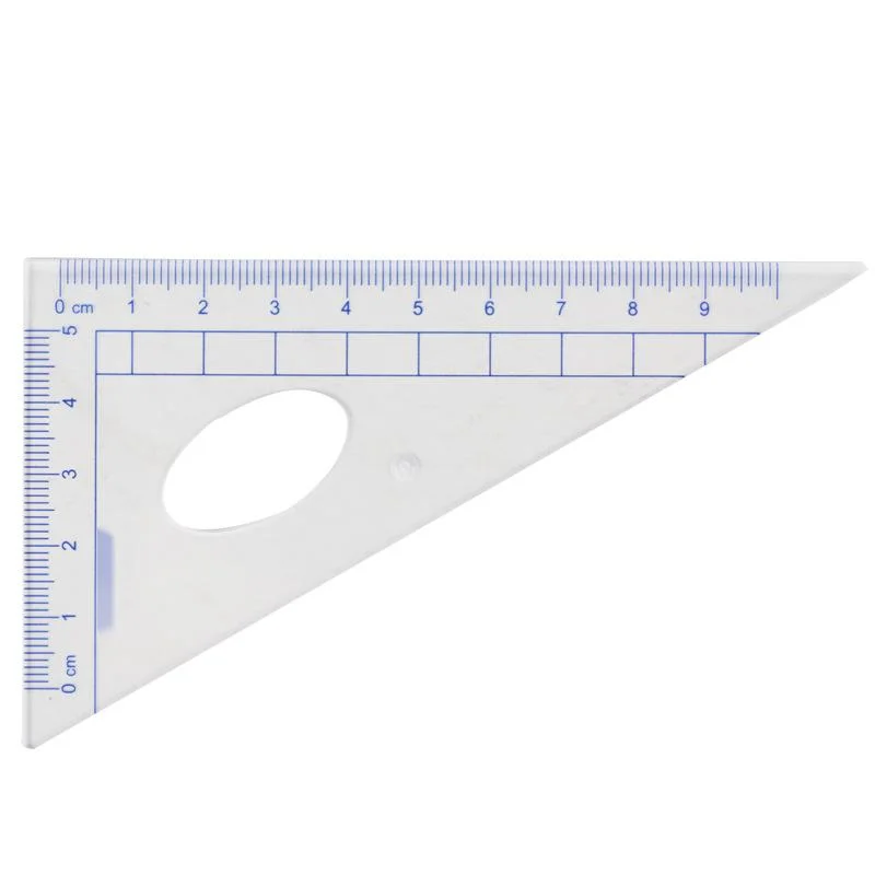 Simple Student Exam Drawing Office Square Ruler Set