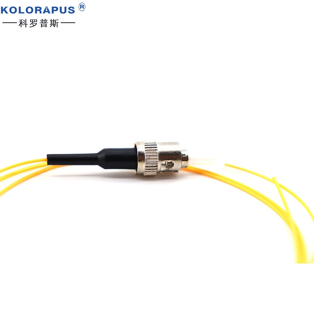 Kolorapus 1.0 Meter St Upc/APC Fiber Optic Pigtail Simplex 0.9mm Sm Single Mode mm Multi Mode (OM1 mm)