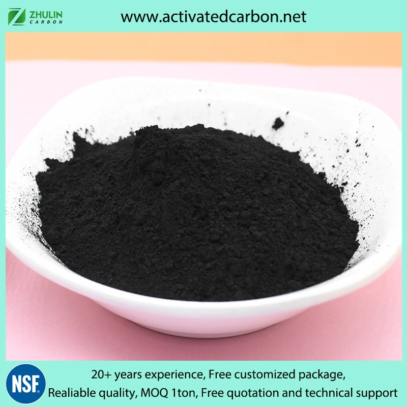 Pulverised Activated Carbon Powder for Decolorization Soap Making for Sale