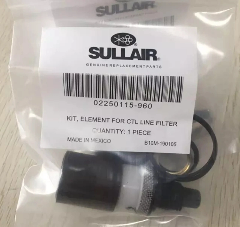 China Supplier Air Compressor Kit Element for Sullair Line Filter 02250115-960