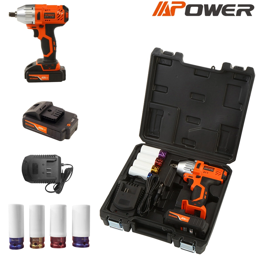 20V Power Tools Electric Wrench Cordless Impact Wrench