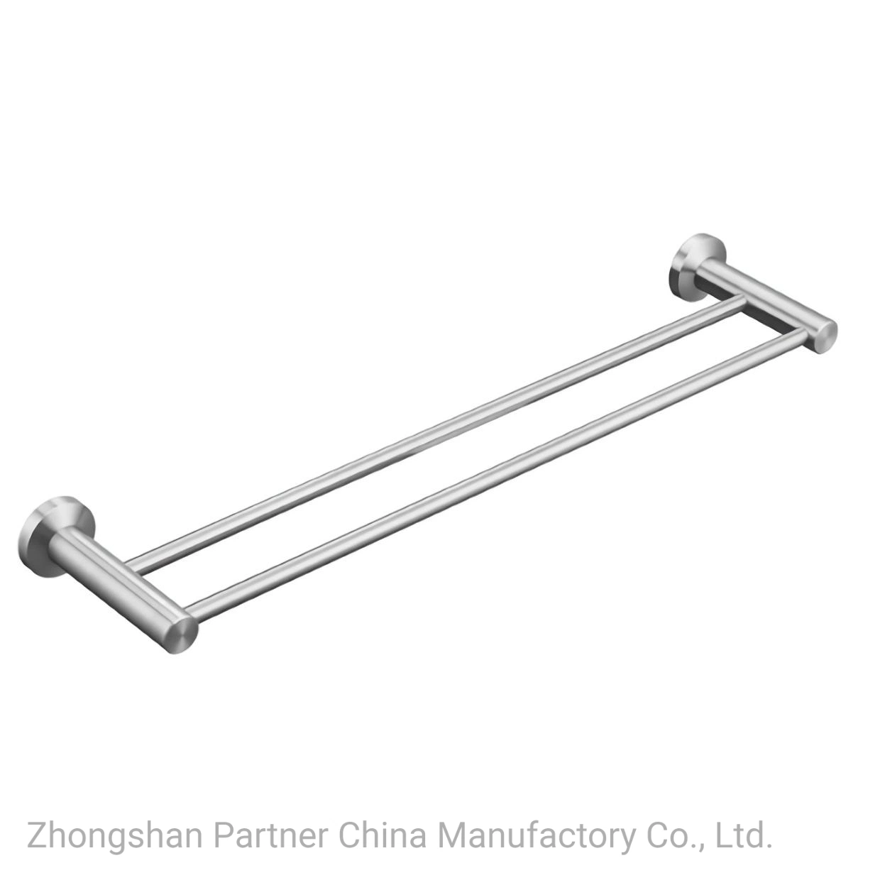 Stainless Steel 304 Little Round Base Single Towel Bar