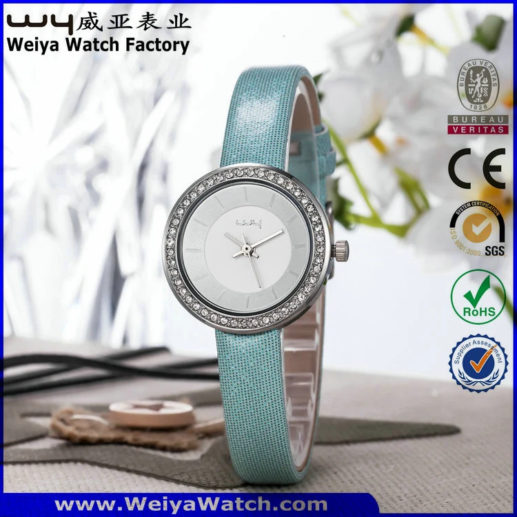 Fashion ODM Quartz Watch Casual Ladies Wrist Watches (WY-090D)