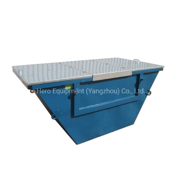 Large Metal Storage Skip Bins Container with Lids