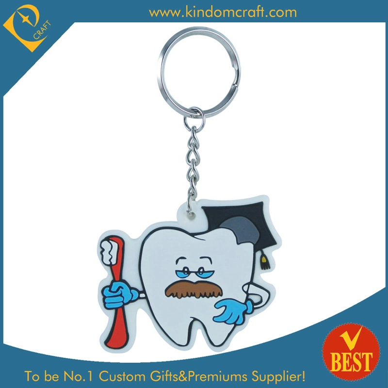 Fashion Customized Metal Stamping Printed Key Chain for Promotional Gift From China
