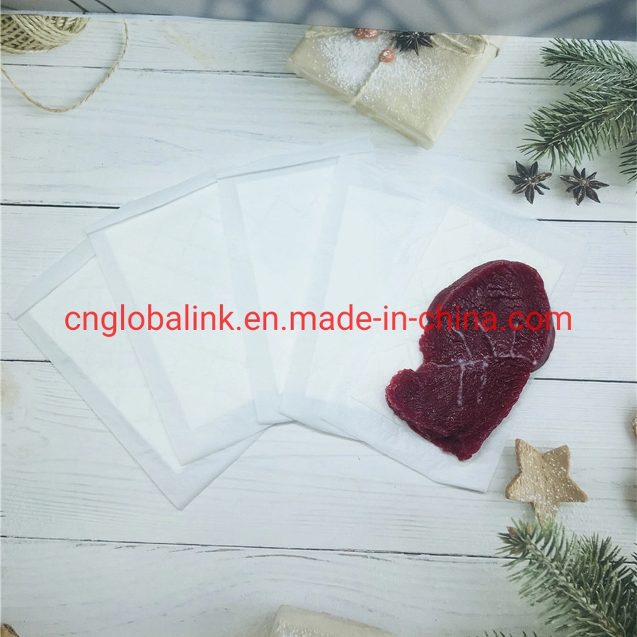 Tray Pad Meat Packing Use Absorbent Pad with Black Color