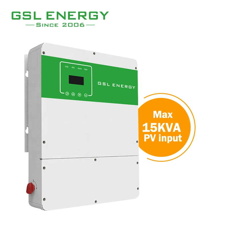 North American Max 15kVA PV Input MPPT Solar Hybrid Inverter Generator 12kw AC Input Output 2/3 Phase Solar Power Inverter