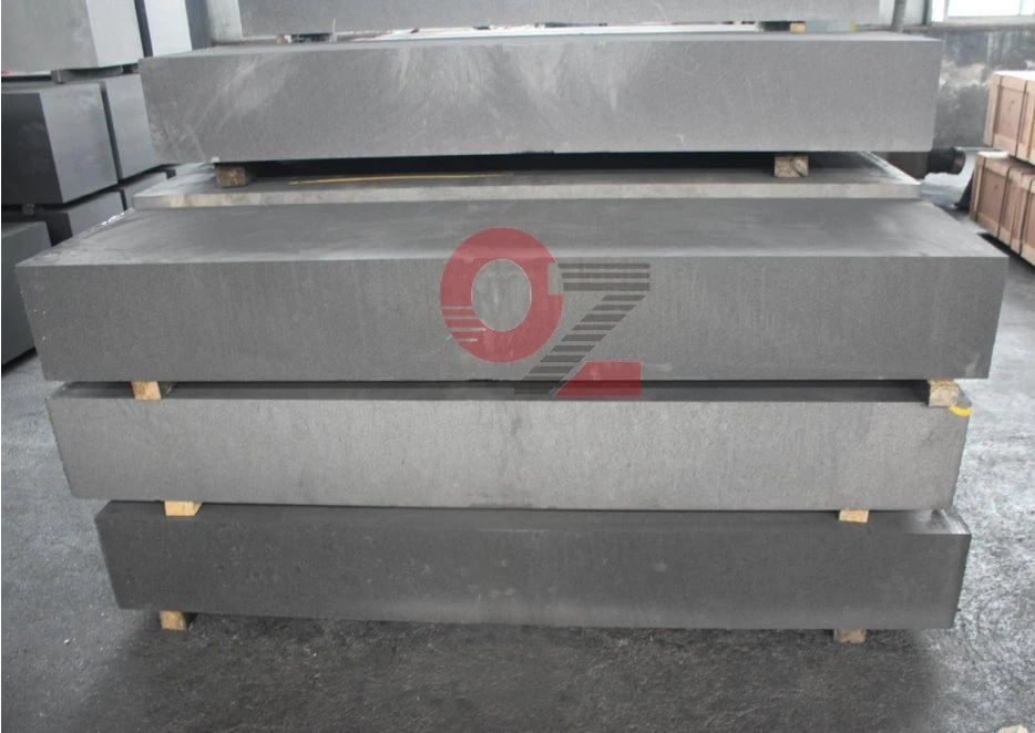 Fine Grain Size 0.8mm Vibrating Graphite Block for Steel Making