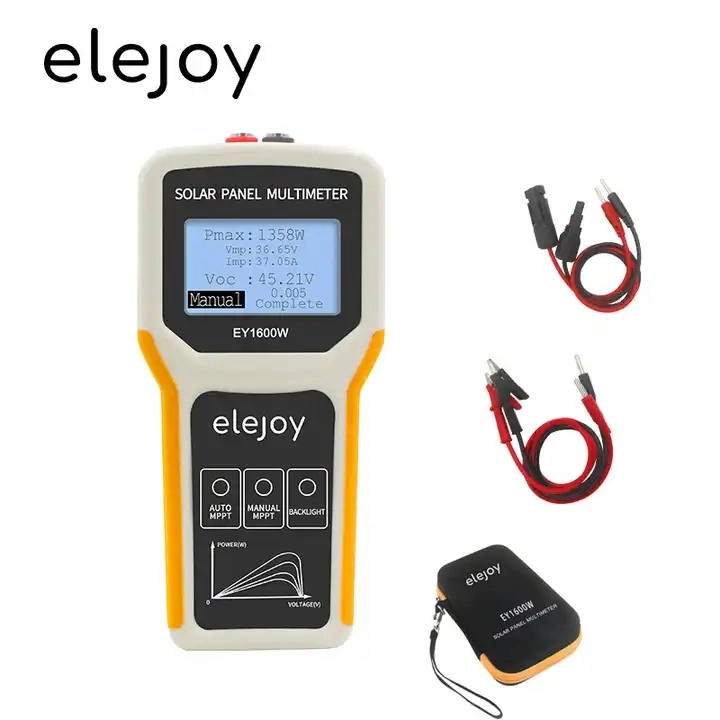 Smart MPPT Solar Panel Tester Meter Energiesysteme Solarmodule VOC-Test PV-Tester Messgerät