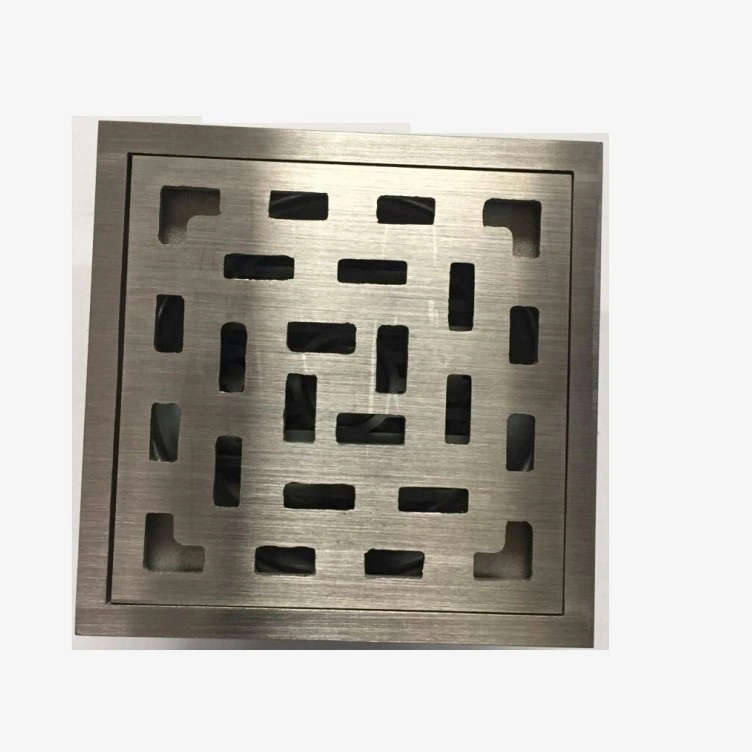 Everstrong Stainless Steel Casting Hight Quality Shower Square Floor Drain with Grid