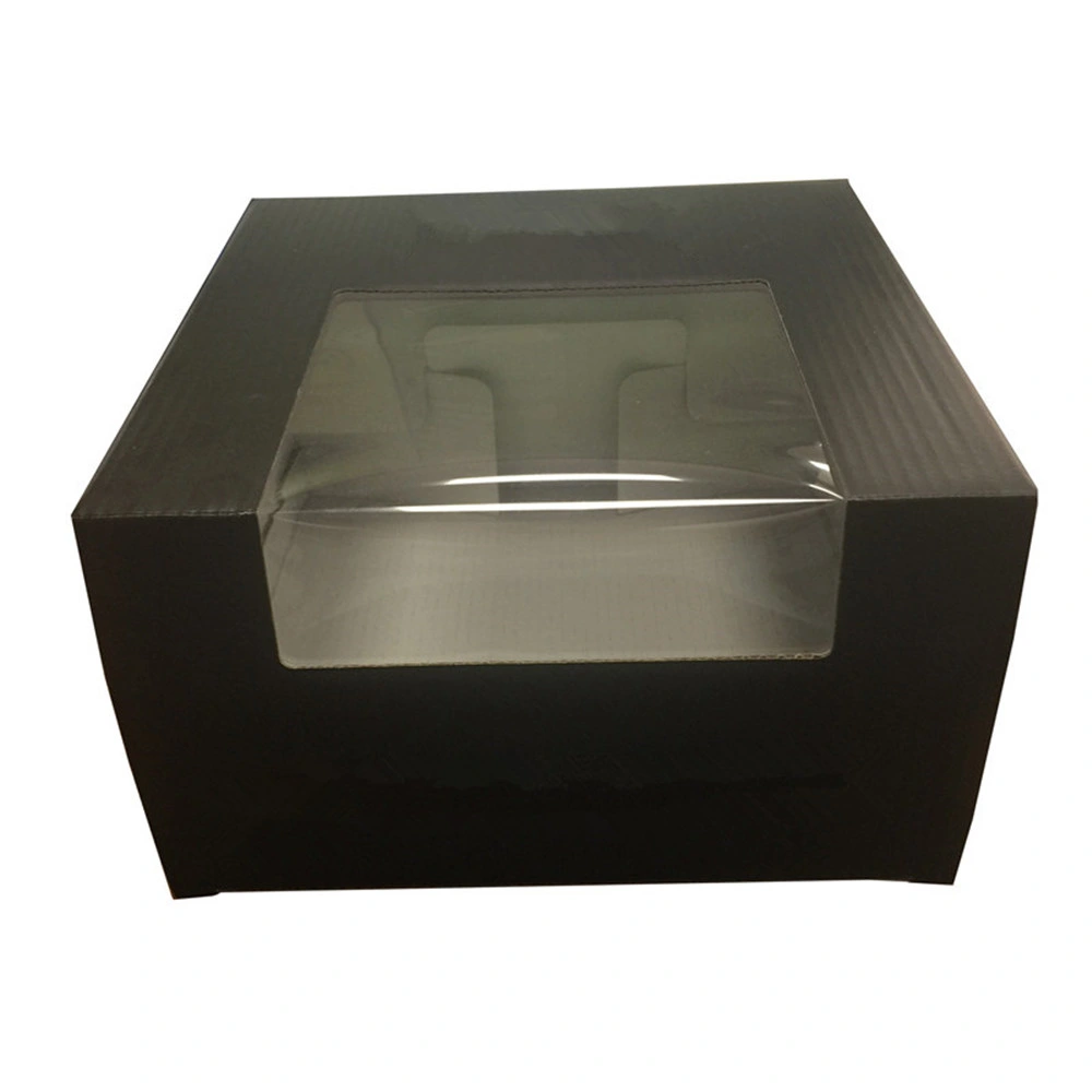 Cheap Custom Printed Clear Window Cardboard Hat Box Custom