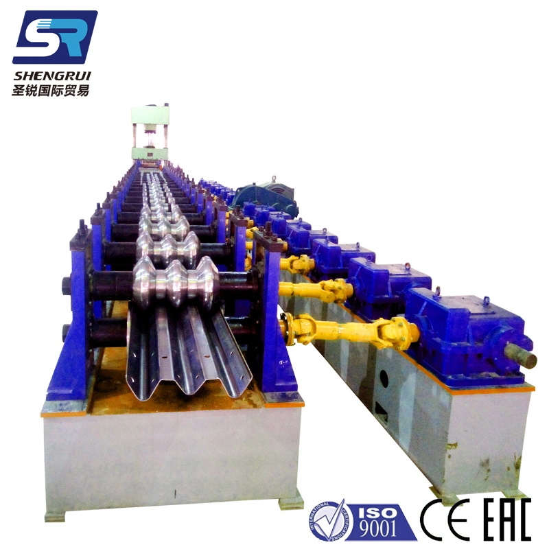 Road Construction Crash Barrier Highway Guardrail Automatic Cold Roll/Rolling Forming/Former Making Machine