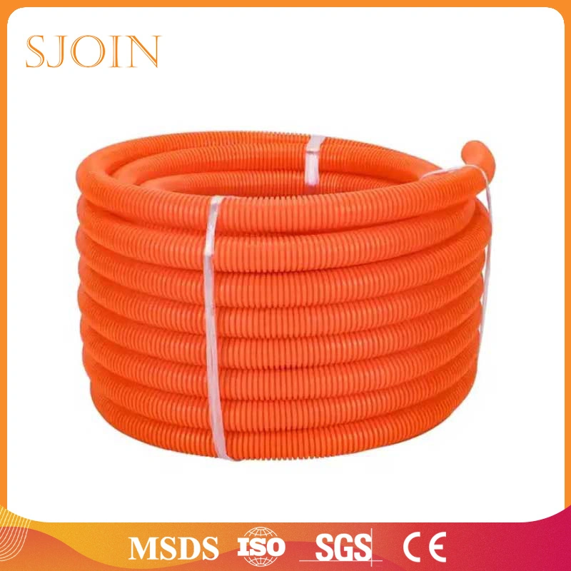 La lumière de la corbeille de la pompe de vidange de l'Irrigation de l'eau Gad conduit en plastique flexible en spirale de printemps Poly PEHD PPR tuyau flexible PVC CPVC