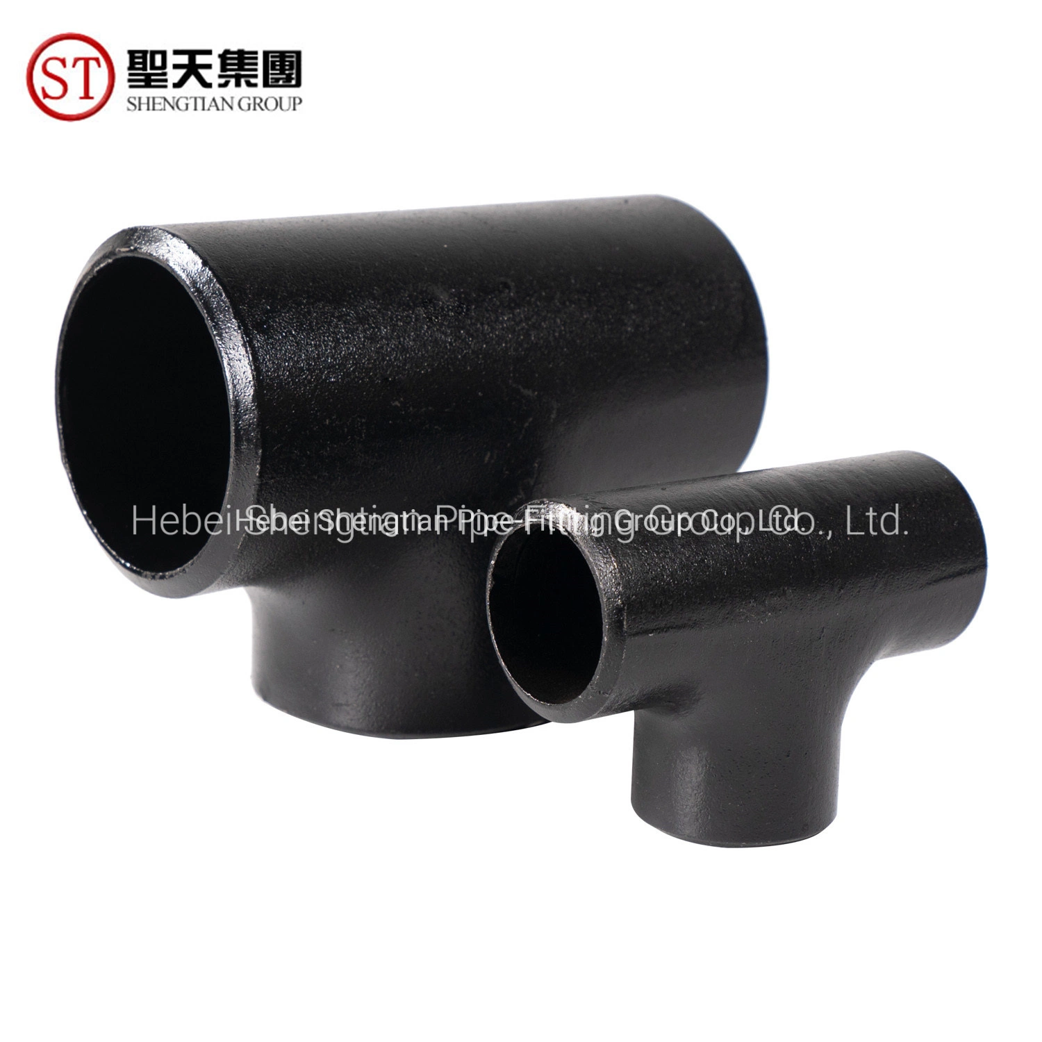 Thermofusion HDPE Equal Mild ASME B16.9 Wpb Reducing Seamless Forged Carbon Steel Butt-Welding Pipe Fitting Straight Reducer Tee