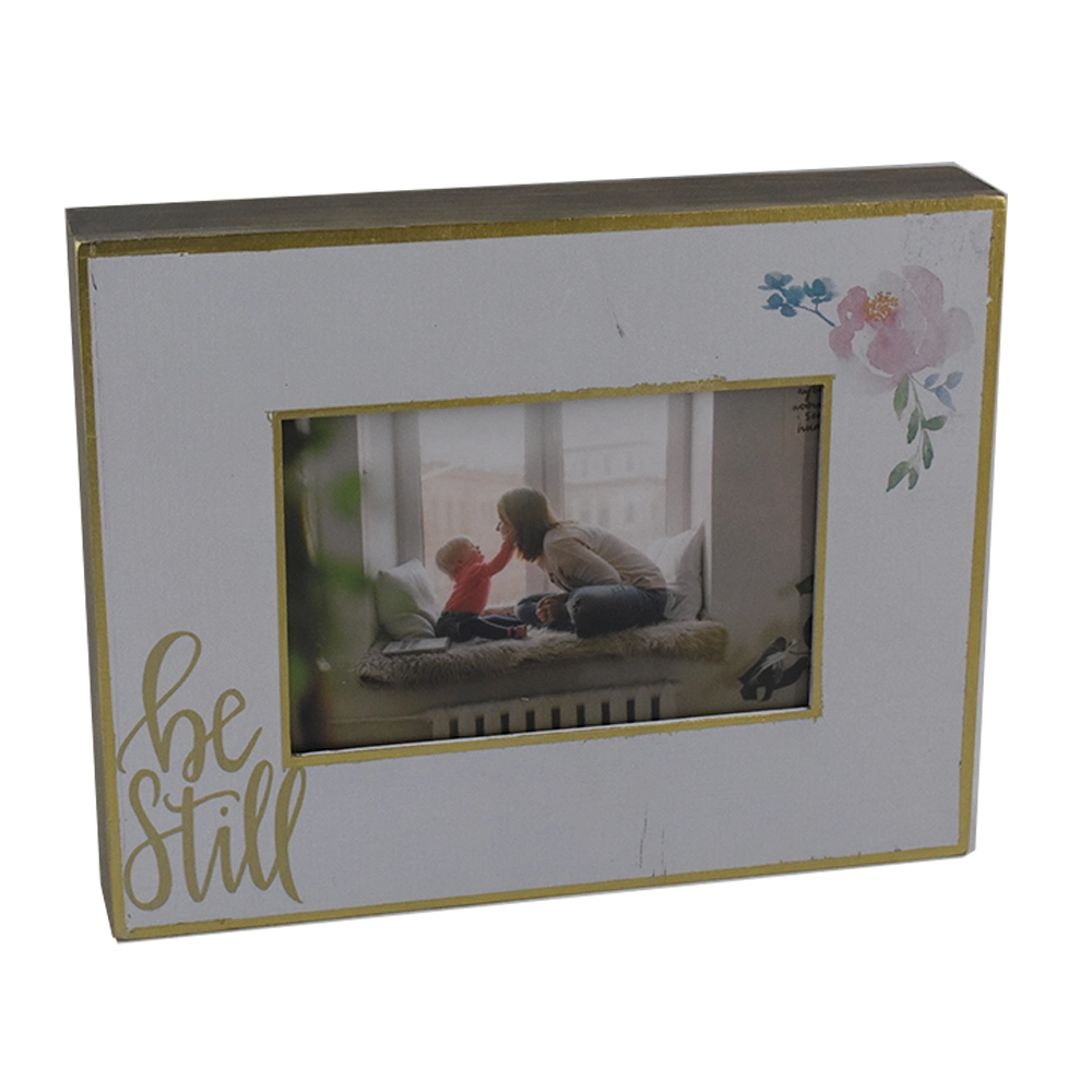 Gold Line Antique Finish Wooden Photo Frame