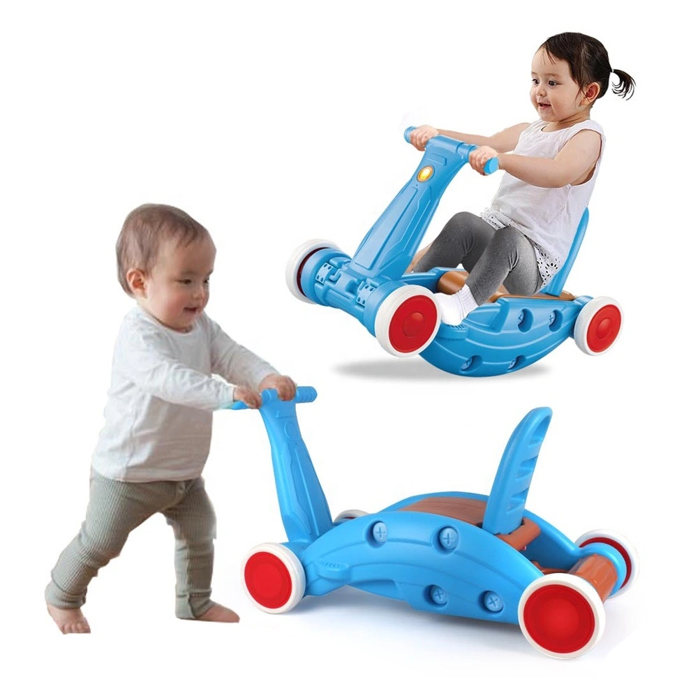 3 in 1 Plastic Children Sliding Riding on Toys Baby Learning Walker Toys Multifunctional Rocking Car