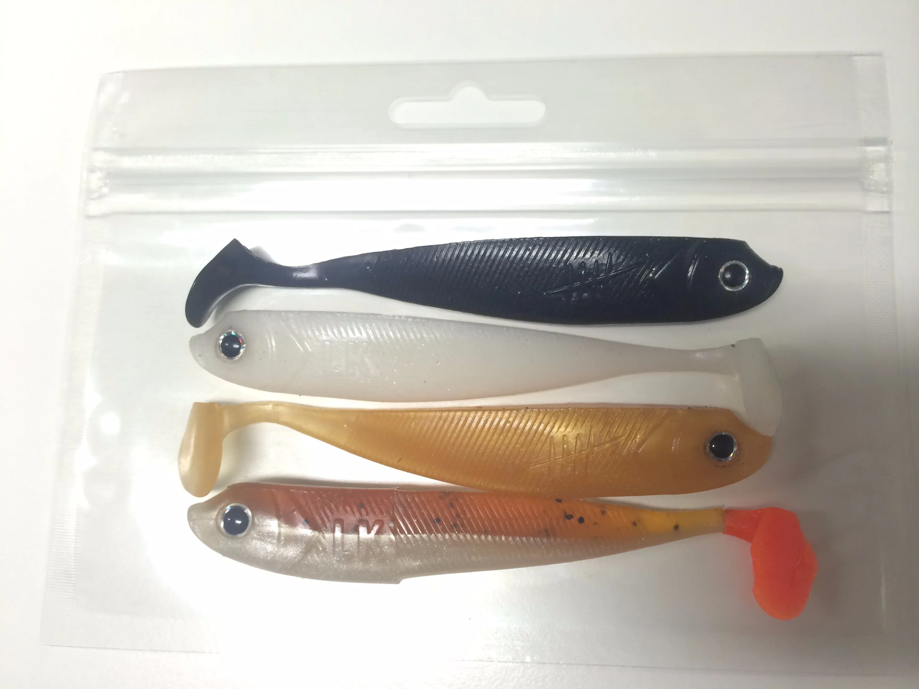 Soft Plastic Fishing Lures with Paddle Tail Swimbait Popular Design