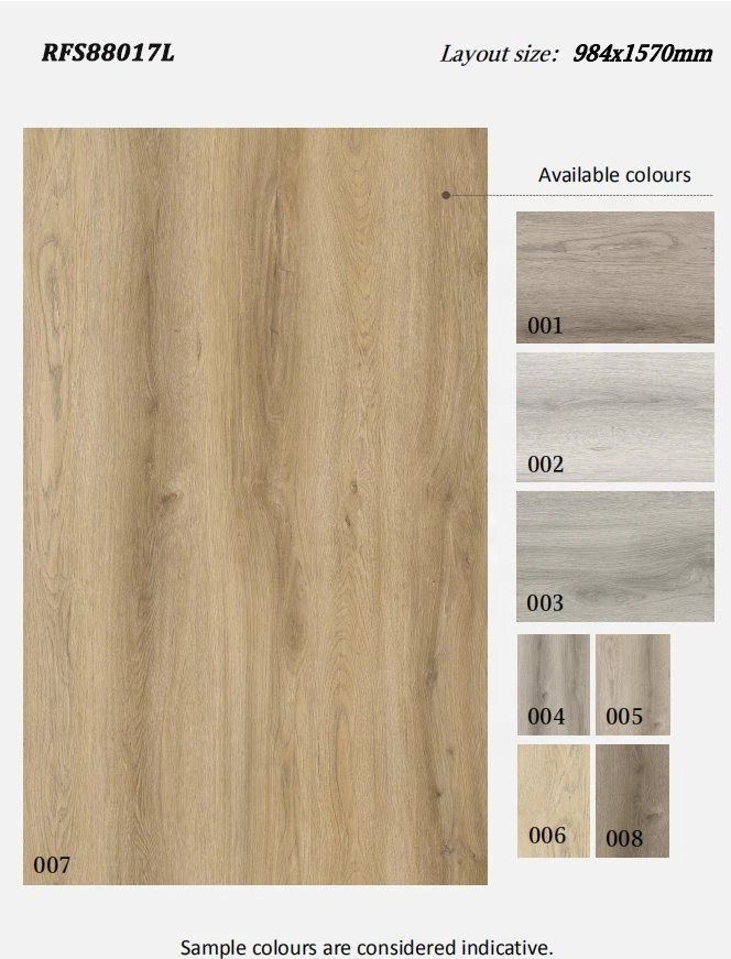 El mejor precio piso laminado plástico decorativo de película de PVC decorativos de madera