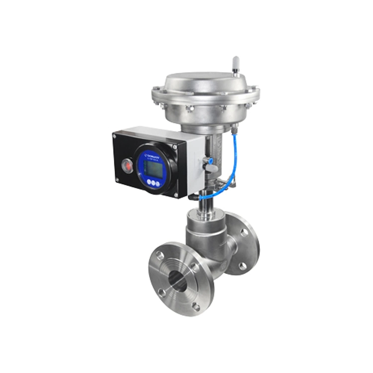 Food Grade Stainless Steel Stop Reversing Globe Valve with Digital Positioner