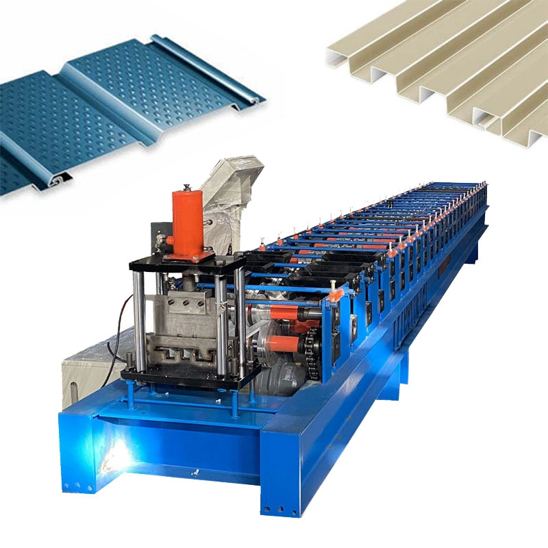 Steel Box Rib Wall Panel Roof Sheet Double Layer Roll Forming Machine