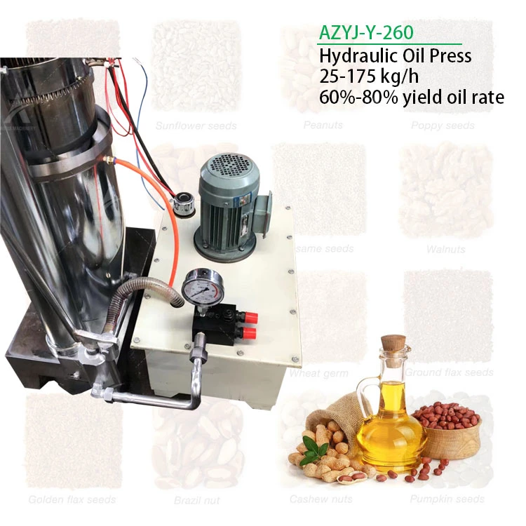 A extração do óleo frio hidráulica pequena de óleo de abacate Manteiga Cooca Pressione a máquina