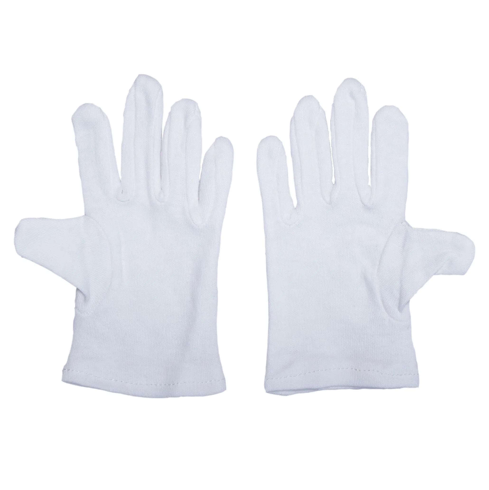 Custom Size Samll 3-8 Years Old White Cotton Gloves for Kids