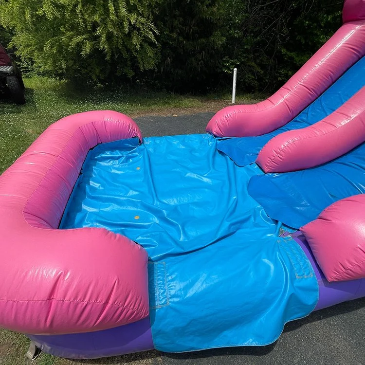 Crianças Interior Moonwalk comercial inflável cadeira elástica PVC Exterior Pneumatable Castle Com piscina e escorrega