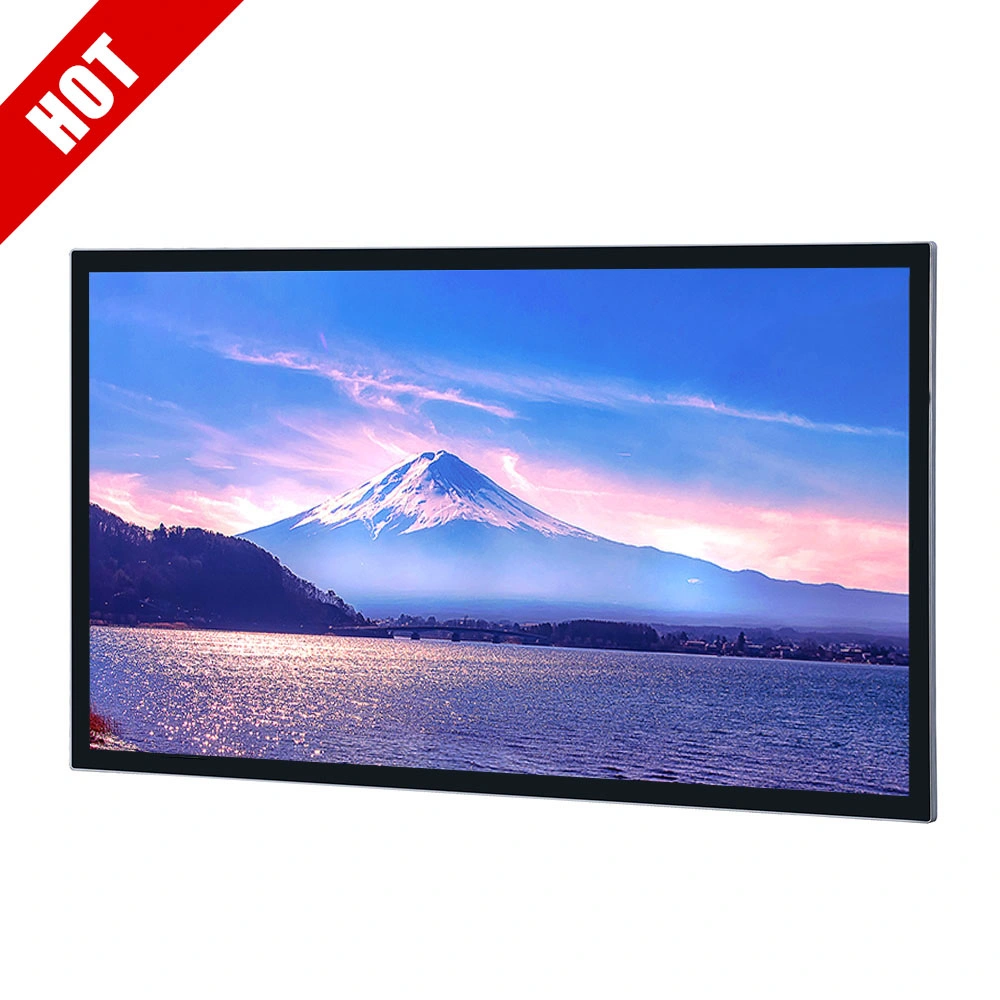 Aiyos Hot Sale 43 Inch Wall Mount LCD Interactive Touch Screen Smart Board TV Android 8.1 Advertising Player