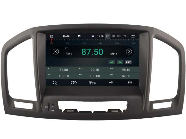 Witson Android Quad-Core 10 rádio do carro para a Opel Insignia 2008-2011 Vdieo GPS multimédia do veículo