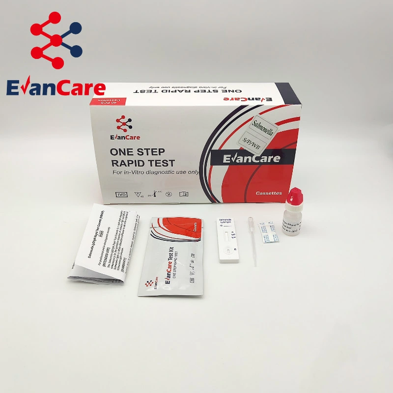 Evancare Salmonella Typhi Antibody IgG IgM Card Test