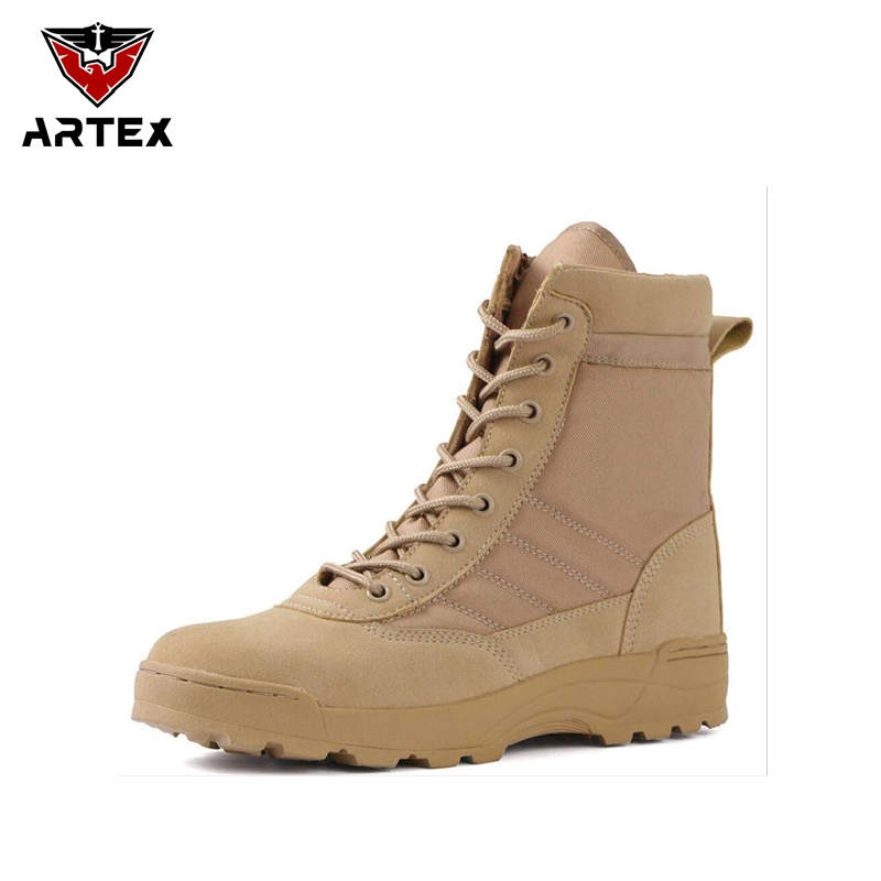 Outdoor Safety Combat Mountaineering Training Desert Breathable High-Top Black Tactical Boots