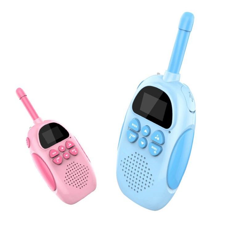 Walkie talkies para crianças Walkie Talkie recarregável para adultos com carregador Conjunto de rádio de duas vias