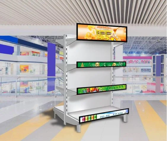 Creativity Customized Shop Shelf LED Display for Retail or Supermarket