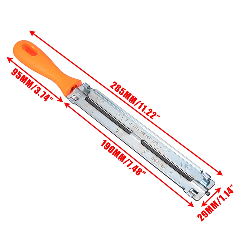 Ferramenta de jardinagem 4,0mm 4,8mm de diâmetro 5,5mm Round Arquivo motosserra