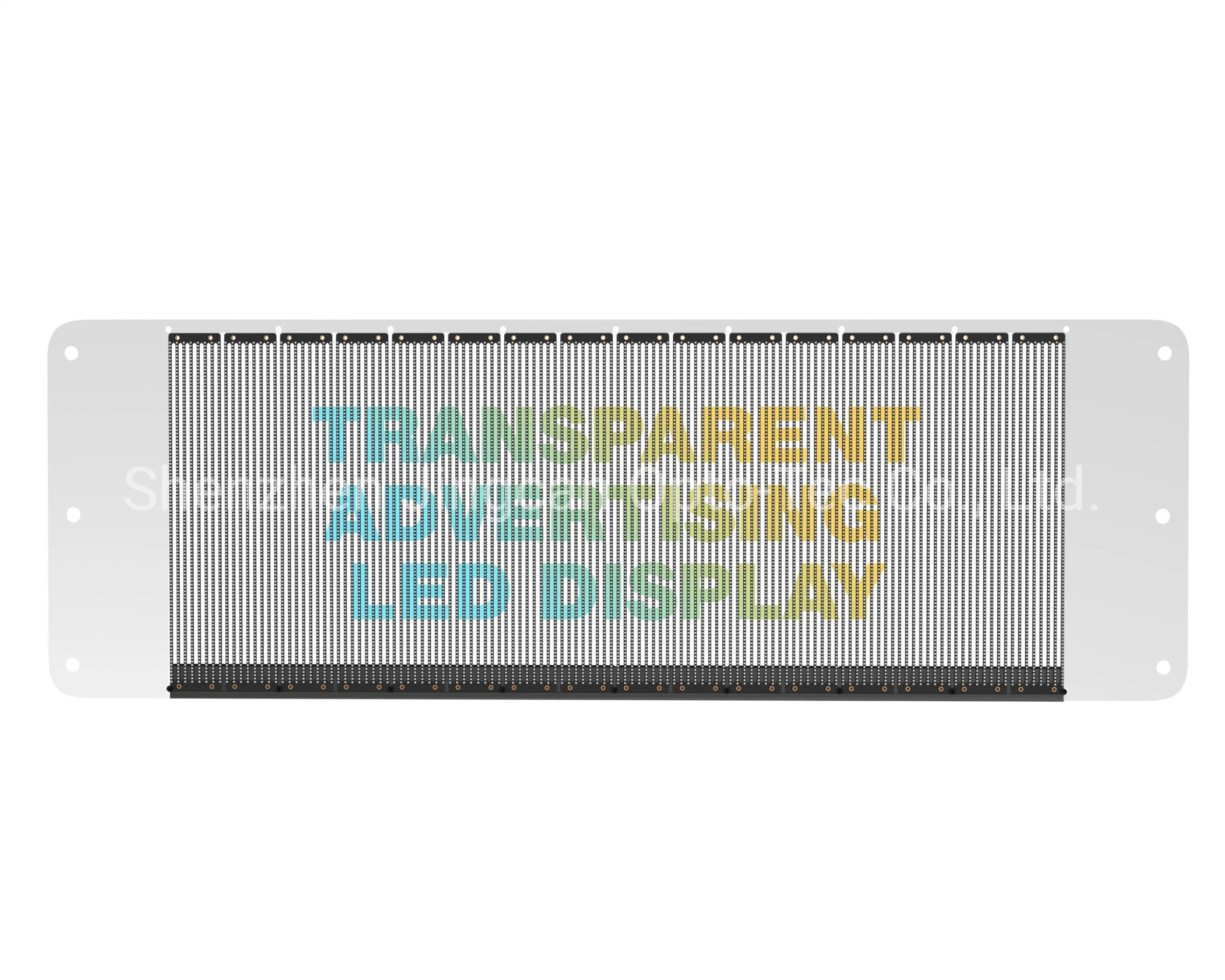 Taxi Rear Window Transparent LED Display P2.6-5.2mm Car Rear Window Display LED Screen