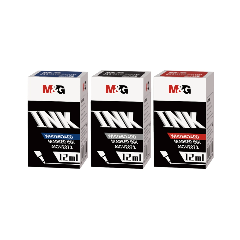 M&G Ink of Whiteboard Markerblack/Blue/Red