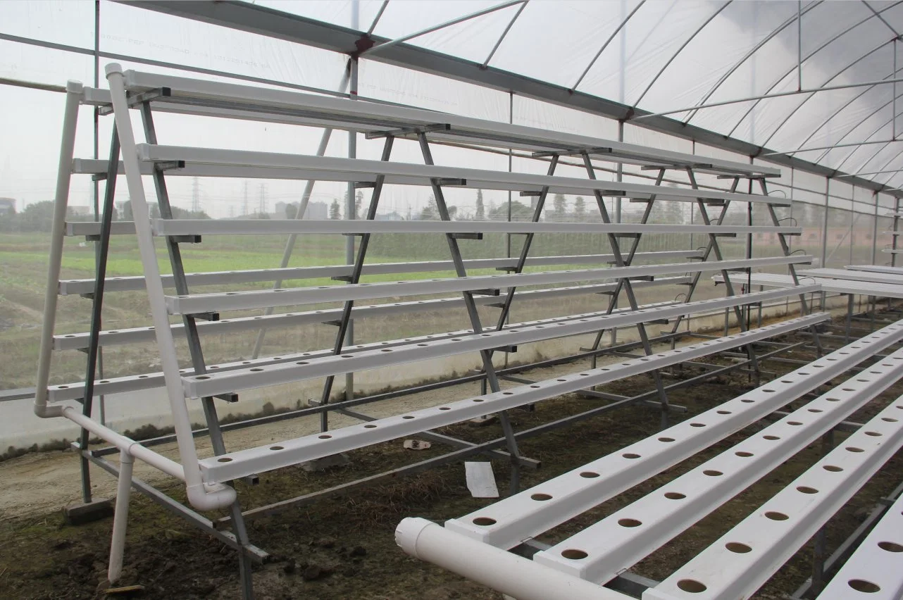 Hot Sell Vertical Horizontal Growing Pipe System Nft Gutter for Strawberry